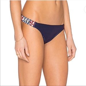 My own summer beaded bikini bottom